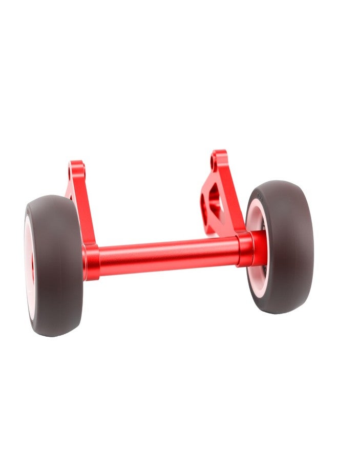POLANTA Aluminium Alloy RC Wheelie Bar Hops Up Upgrade Part for Arrma 1/8 Kraton 6S V6 Truck (Red) - Image 5